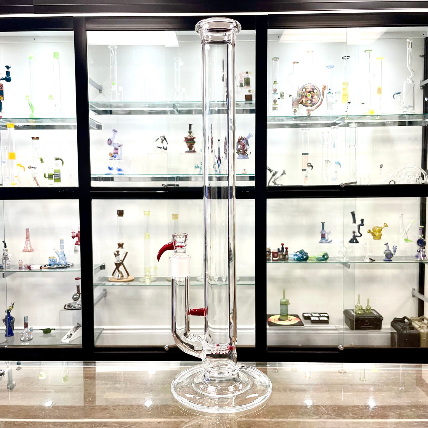 Gore Glass 44mm Partial Colour Accented Dual Stem