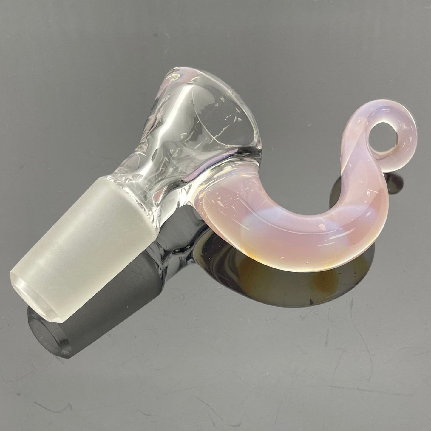 Discobox Clear Bowl w/ Horn 14mm 1 Hole