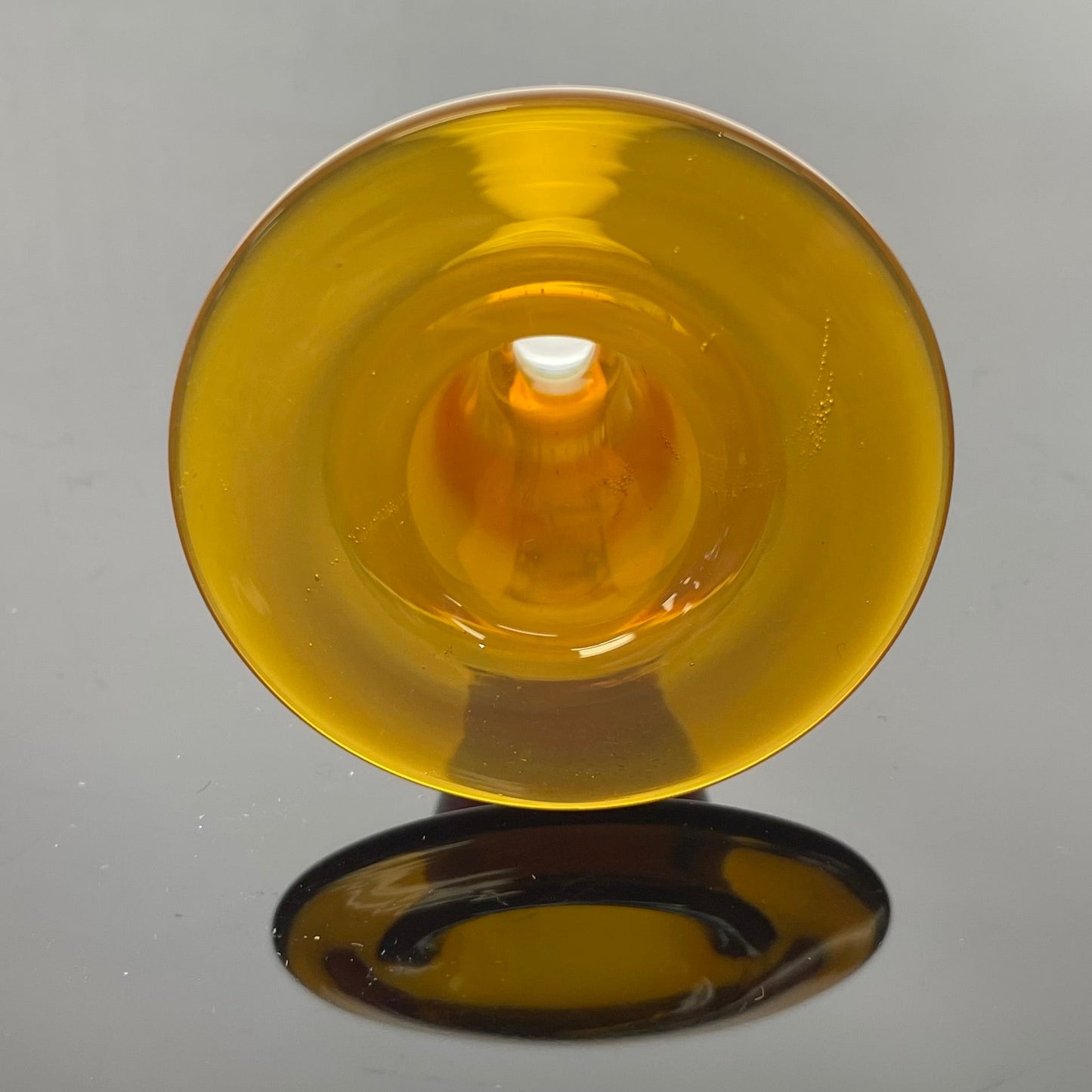 Philip Legge Medium Beaker w/ Colour Accents - Amber Purple