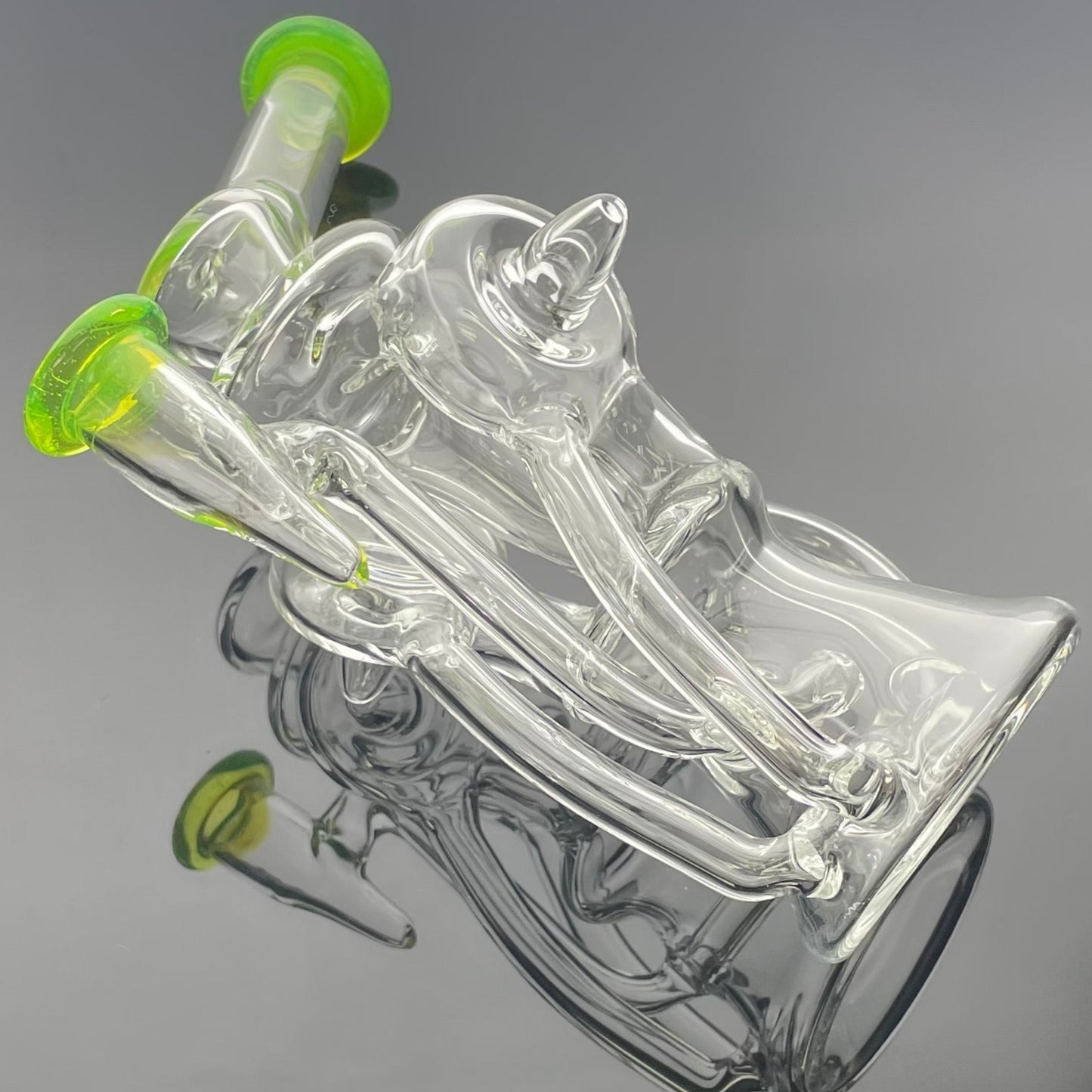 Mimzy Colour Accented Full Scroller Recycler - 14mm
