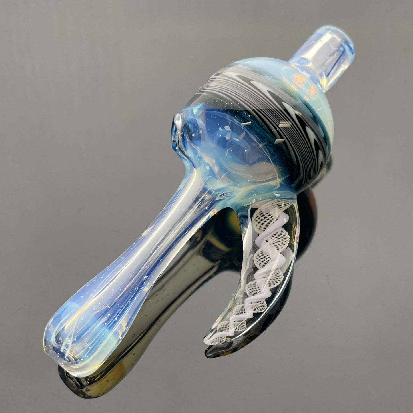Glass With Jeremy Oversized Worked Bubble Cap