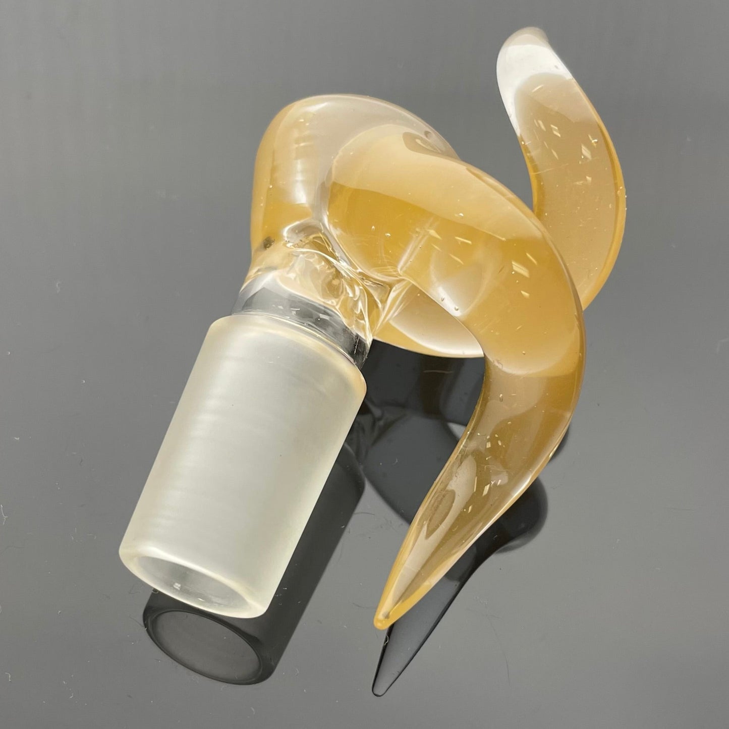 Gore Glass 18mm 4 Hole Dual Horn Bowl - #1