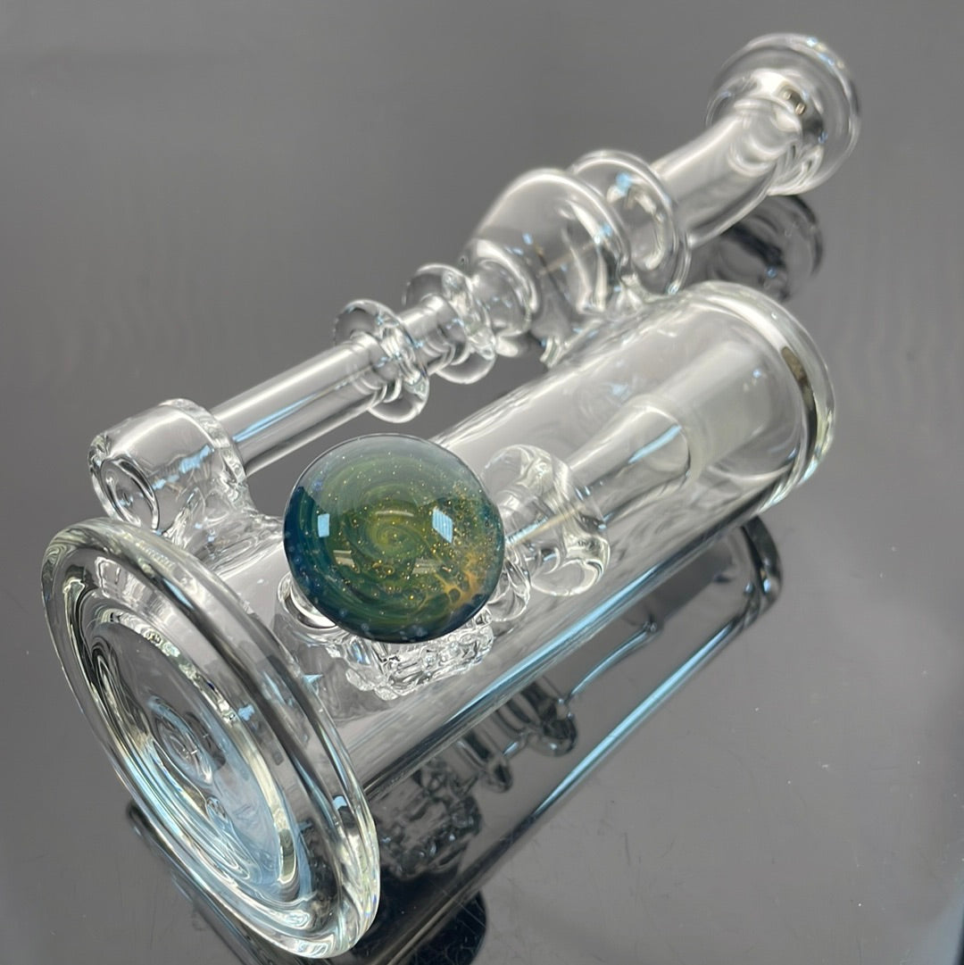 Discobox 14mm Terp Tower Dumper Recycler w/ Grids - Clear