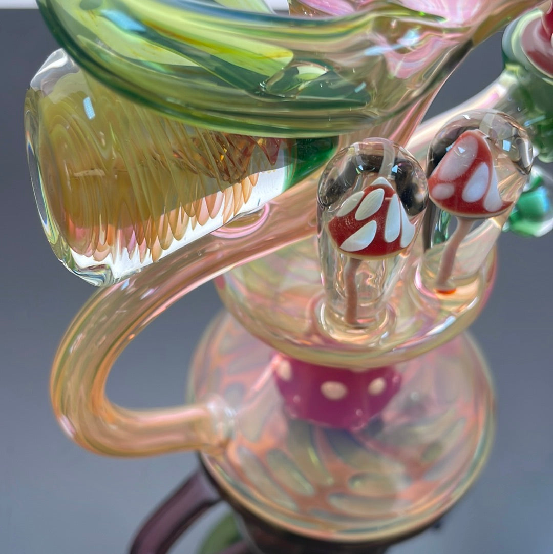 Eckardt Glass Fumed Mushroom Recycler