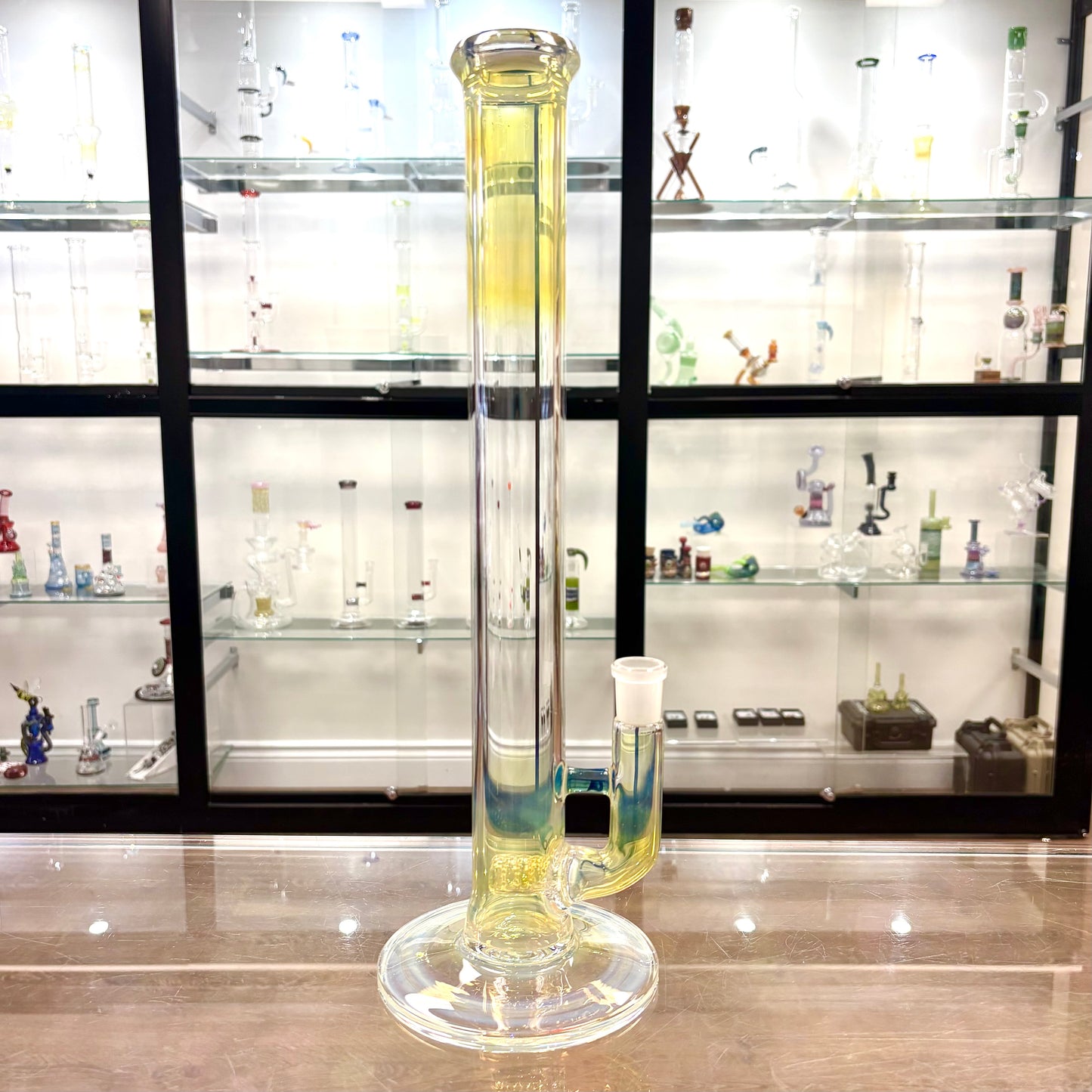 Green Belt Silver Fumed Stemline Tube