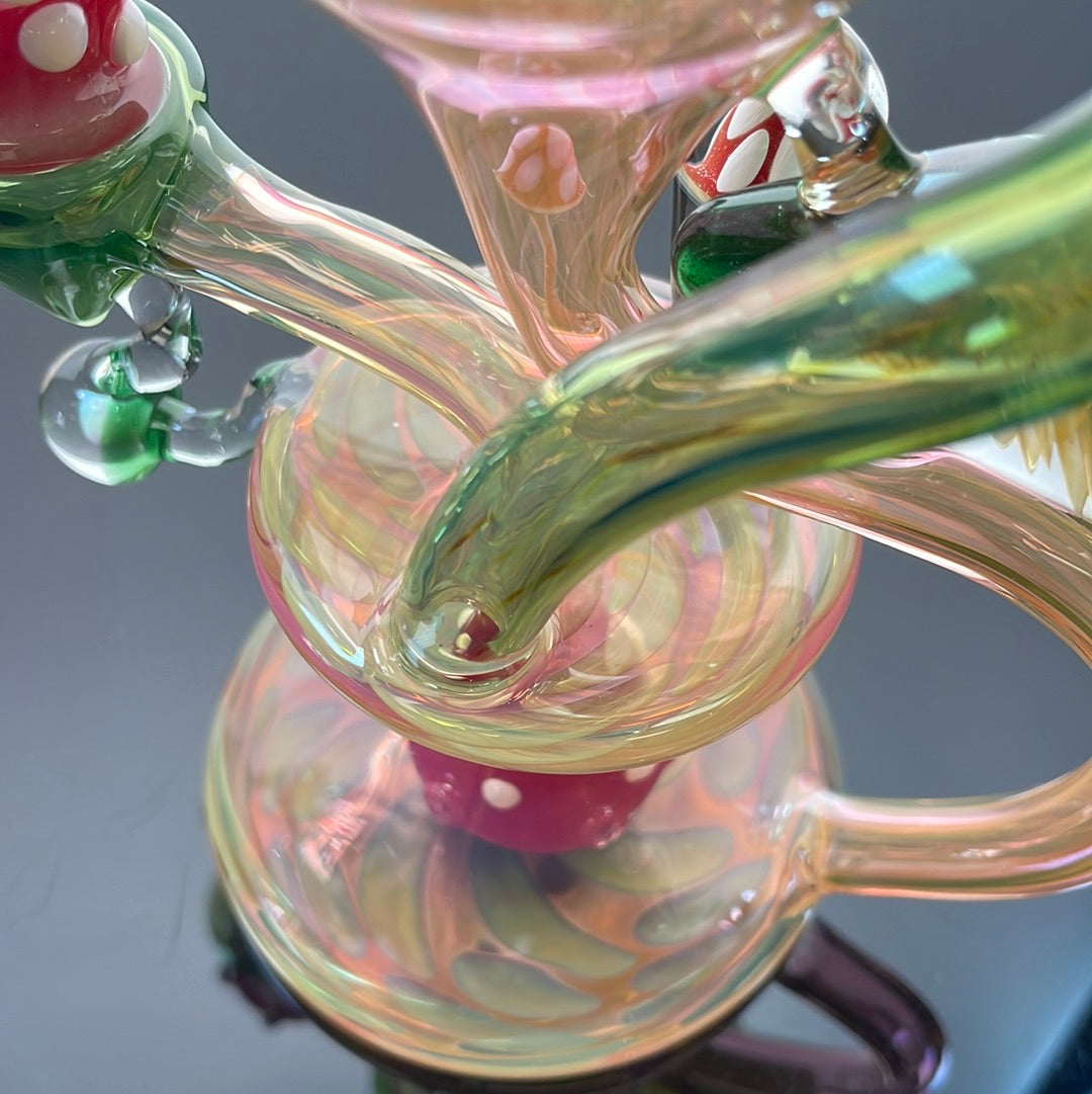 Eckardt Glass Fumed Mushroom Recycler