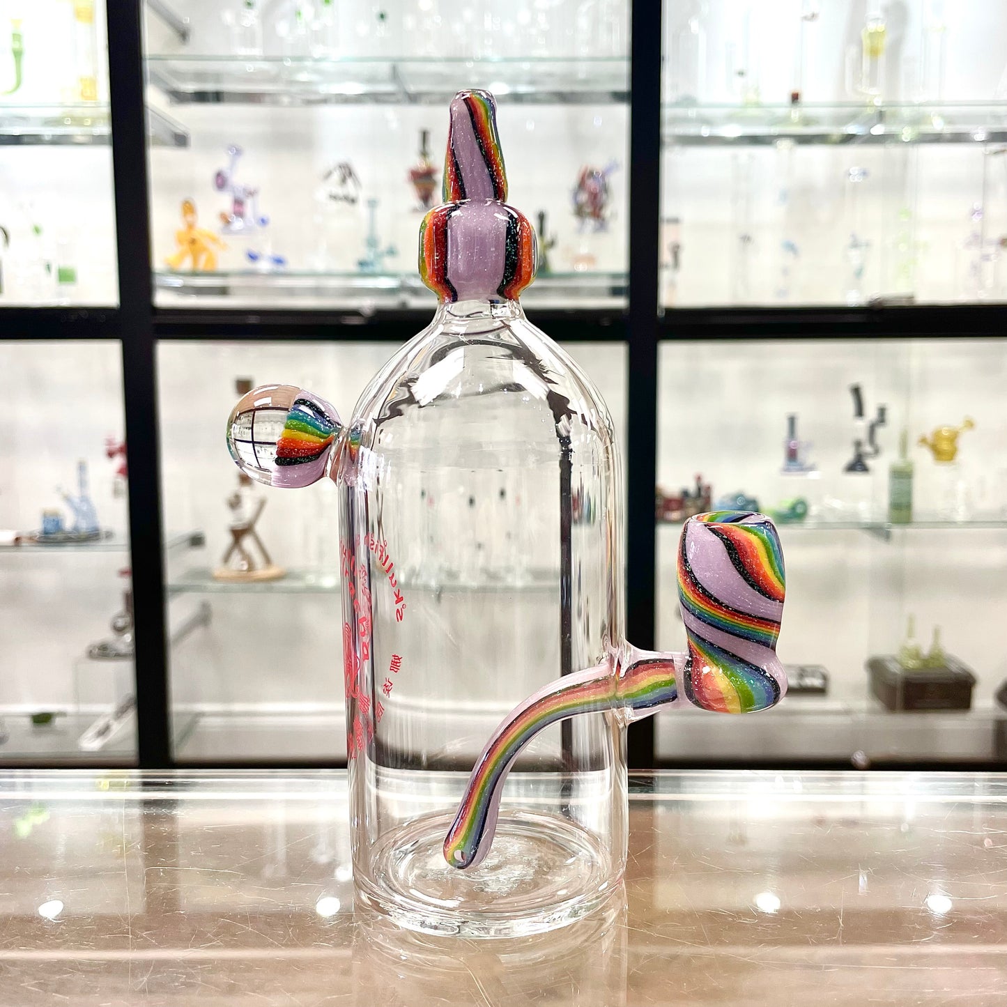 Skullfish 14mm Rainbow Dichro Skullracha Bottle