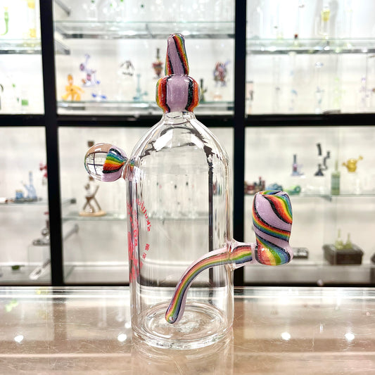 Skullfish 14mm Rainbow Dichro Skullracha Bottle