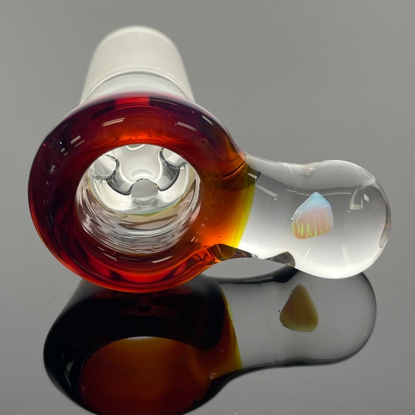 Green Belt Colour Accented Beaker - Amber Purple