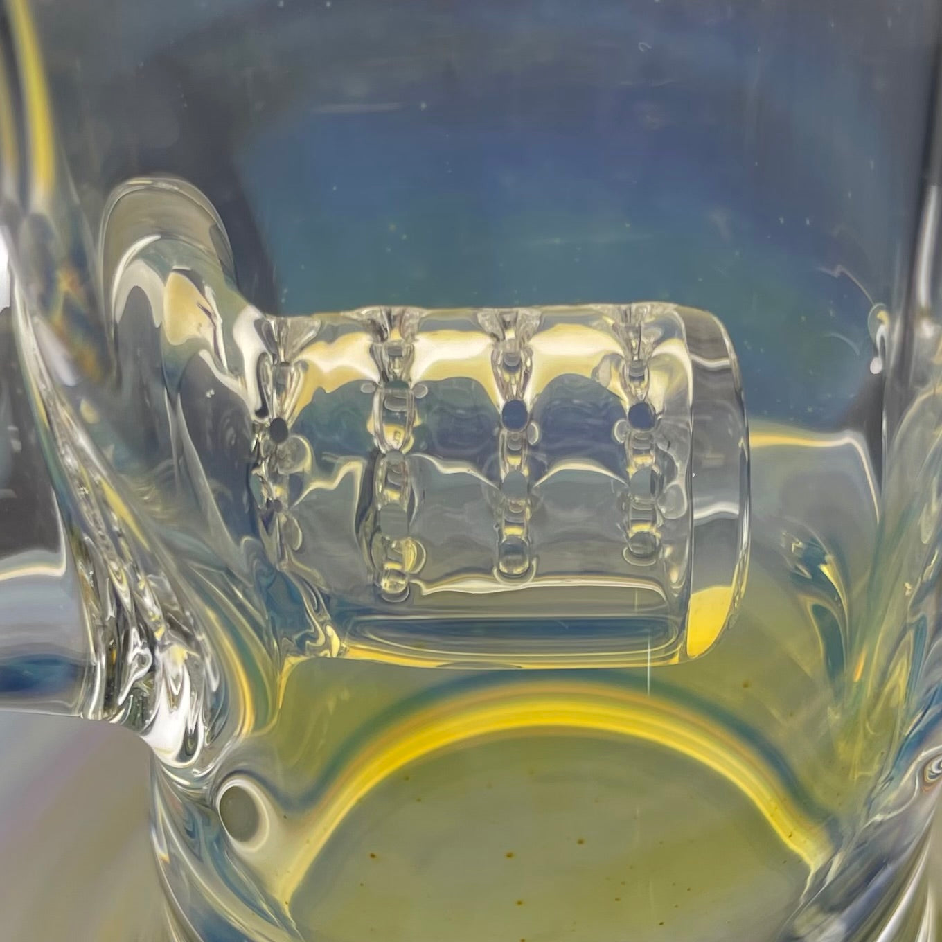 Green Belt Colour Accented Fume Stemline Drain Tube - Green Opal