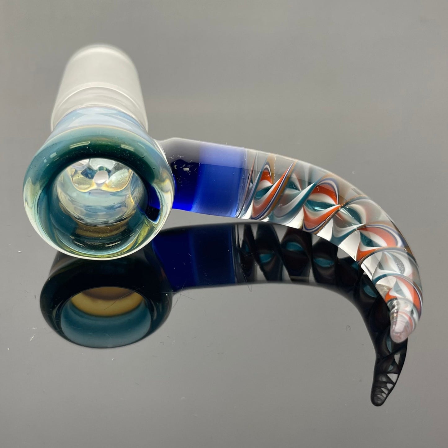 Mooks Glass 18mm 4 Hole Worked Bowl - #6