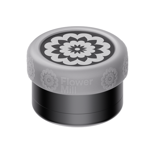 Flower Mill 2.5" Silicone Mill Grip - Clear
