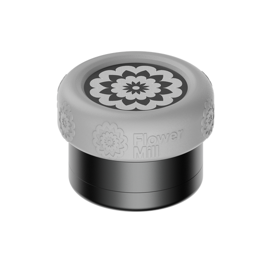 Flower Mill 2.0" Silicone Mill Grip - Clear
