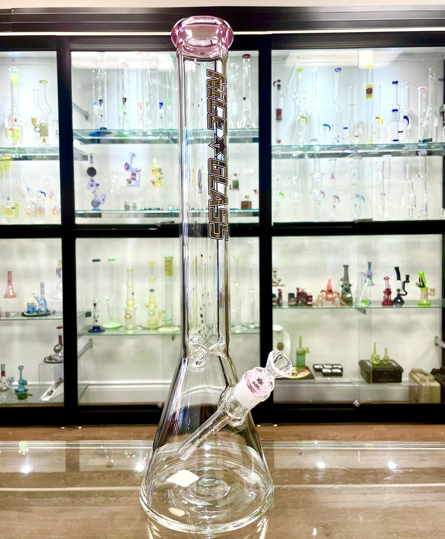 Nice Glass 18" 5mm Classic Beaker