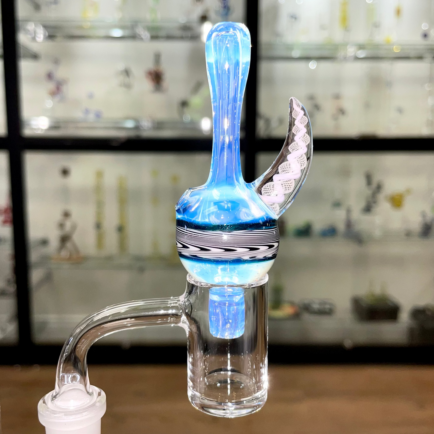 Glass With Jeremy Oversized Worked Bubble Cap