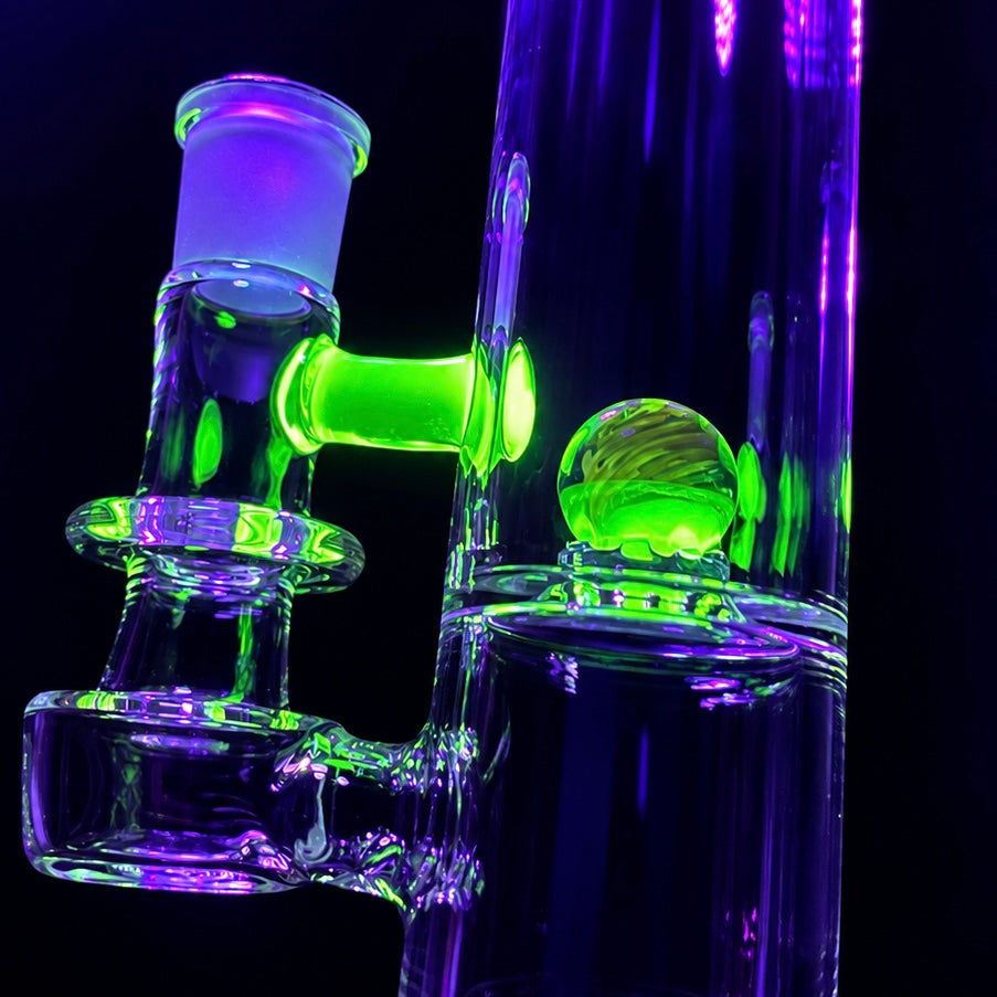 Discobox Natty Perc Straight Tube w/ Fume Mouth - #2
