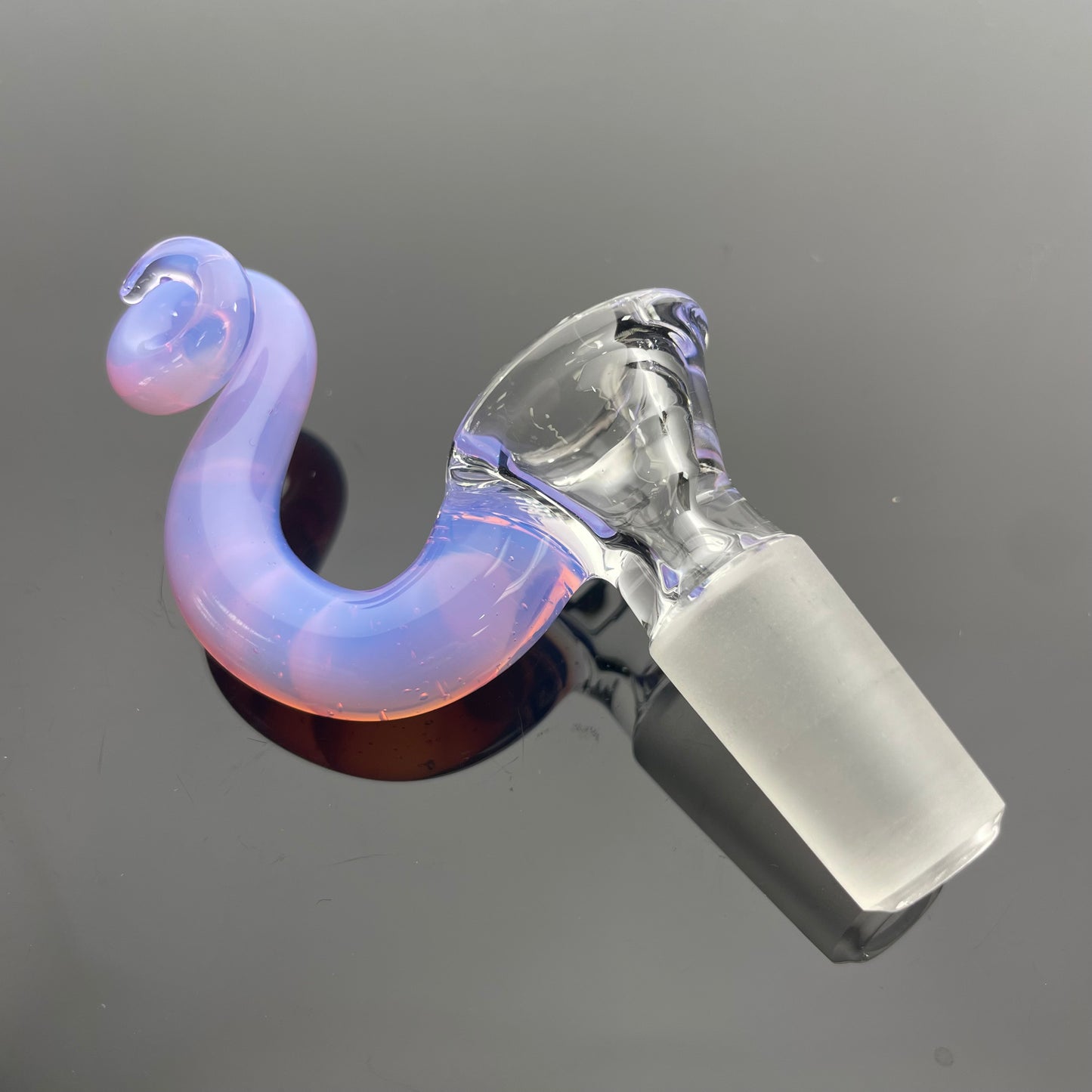 Discobox Clear Bowl w/ Horn 14mm 1 Hole