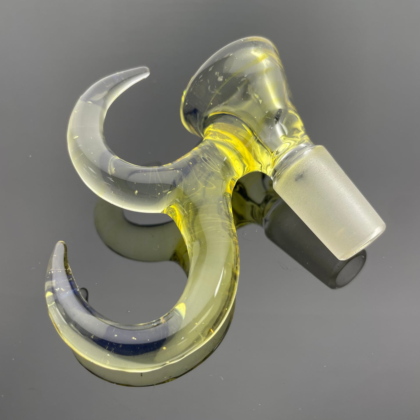 Gump Glass Bowl 2 Horn 14mm 1 Hole