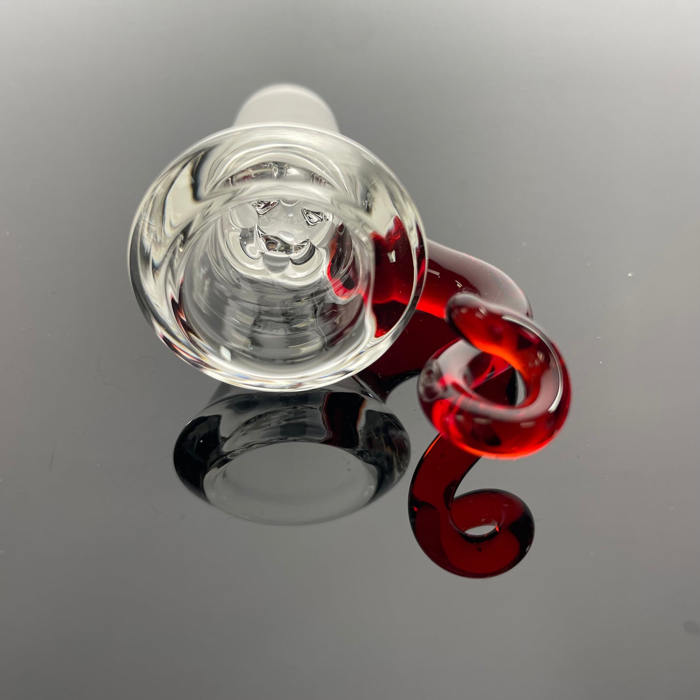 Discobox Clear Bowl w/ Horn 18mm 4 Hole