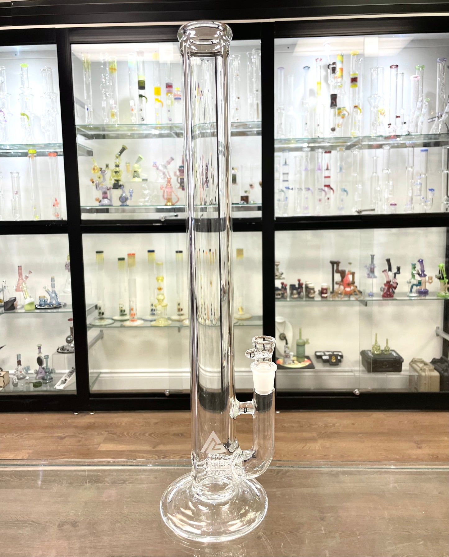 Gore Glass 44mm Clear Triple Stem Straight Tube