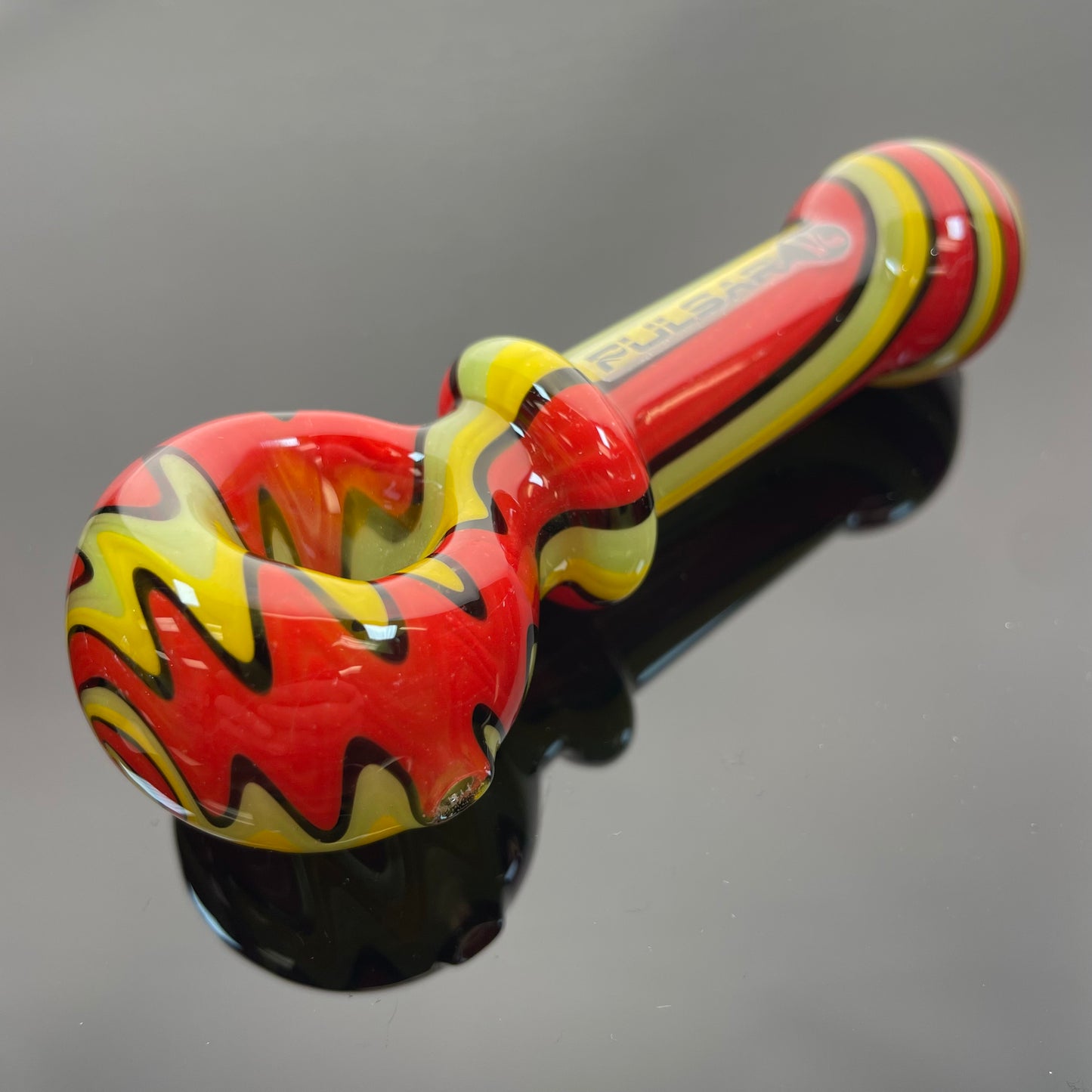 Pulsar Wig Wag Candy Spoon Pipe - 4.5"