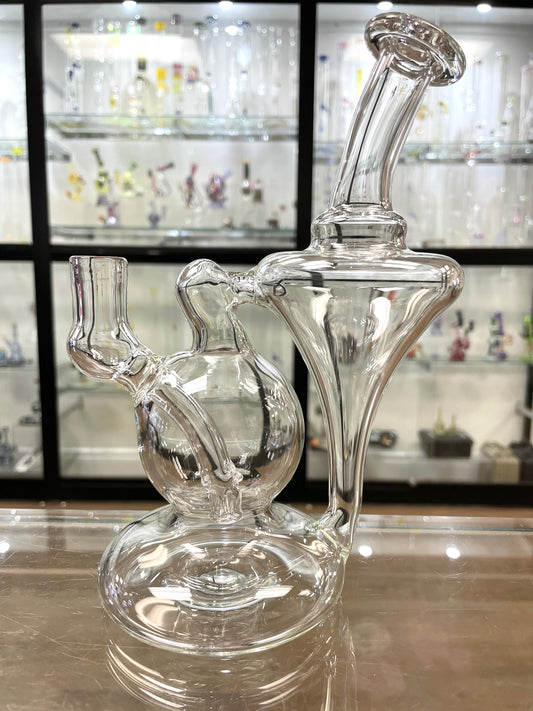 Mastah Glass 14mm Clear Recycler