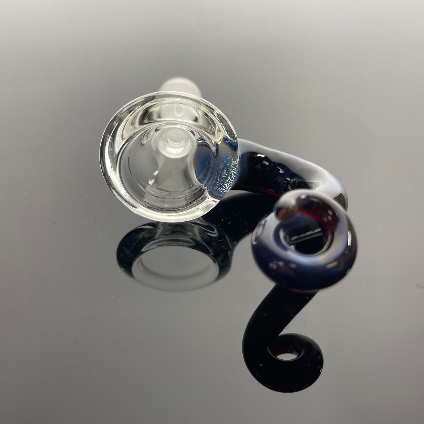 Discobox Clear Bowl w/ Horn 14mm 1 Hole