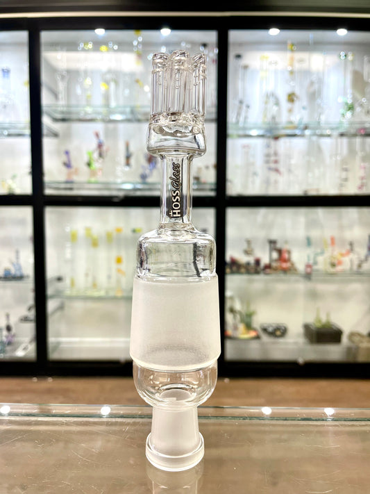 Hoss Downstem 45mm 6Arm 16cm Clear