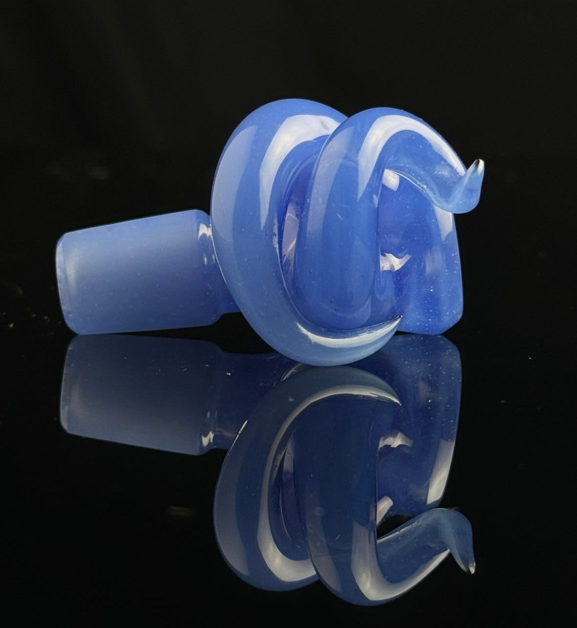 Gore Glass 18mm 4 Hole Fully Worked Dual Horn Bowl - 10