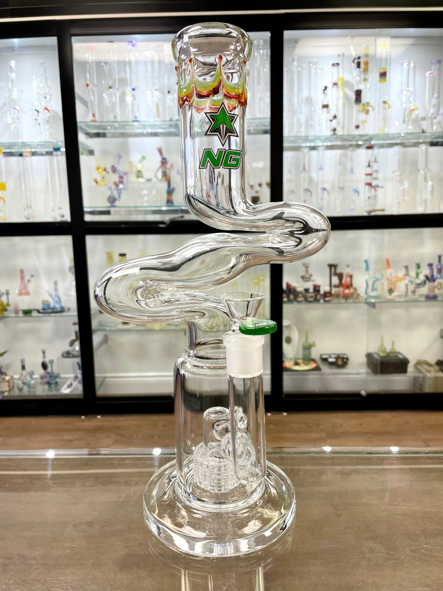 Nice Glass 16" Matrix Zong Tube