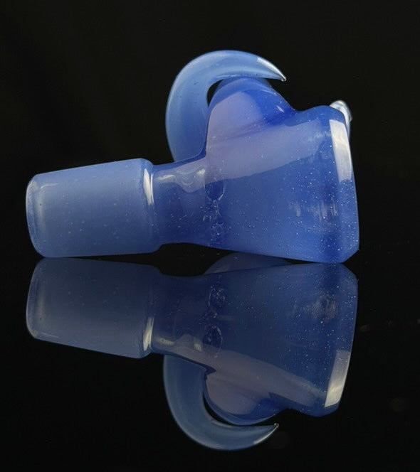 Gore Glass 18mm 4 Hole Fully Worked Dual Horn Bowl - 10