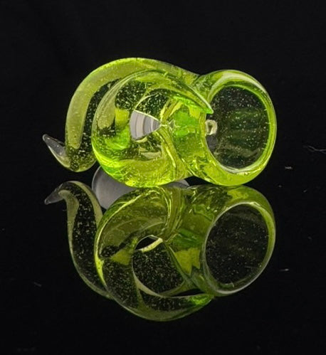 Gore Glass 18mm 4 Hole Dual Horn Bowl - 2