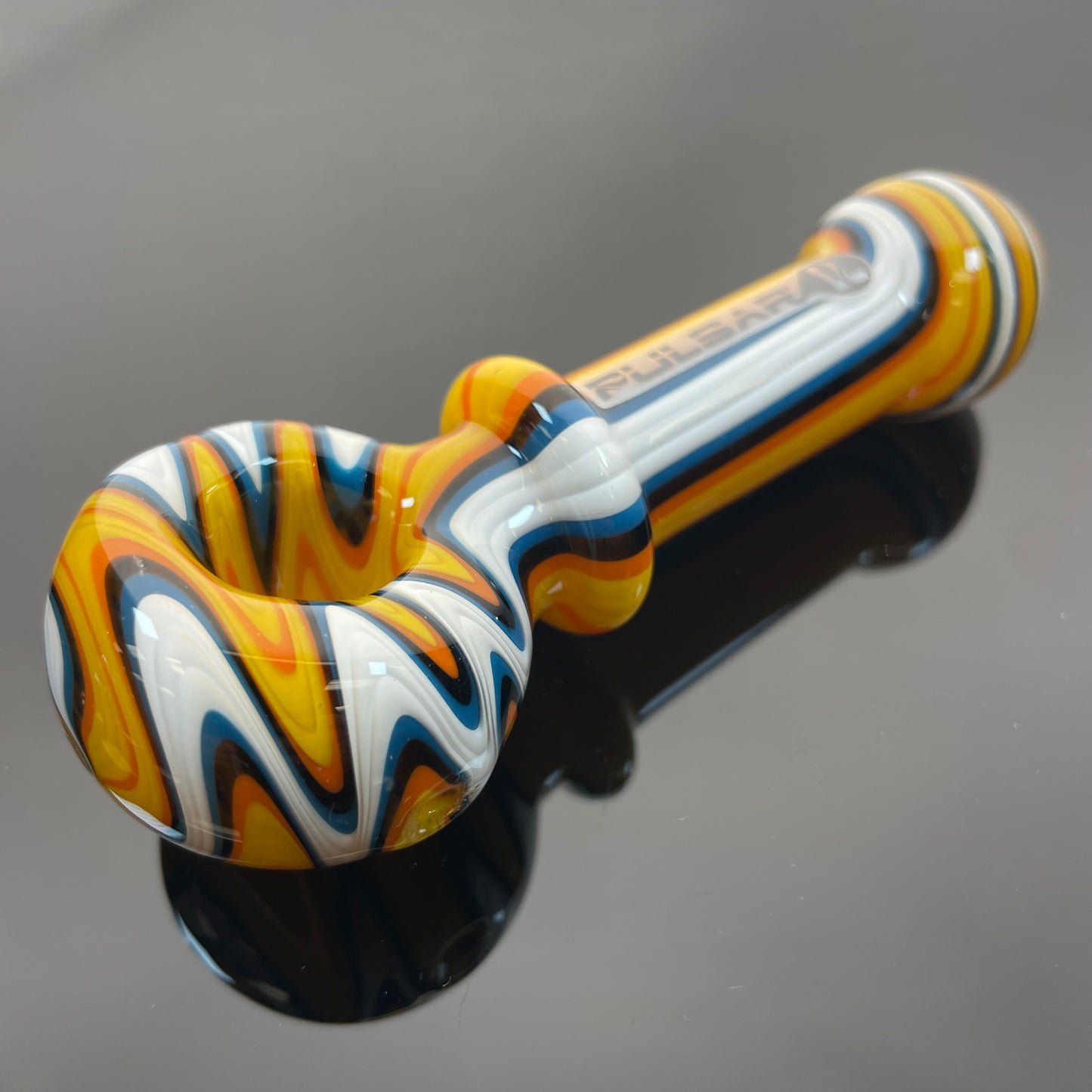 Pulsar Wig Wag Candy Spoon Pipe - 4.5"