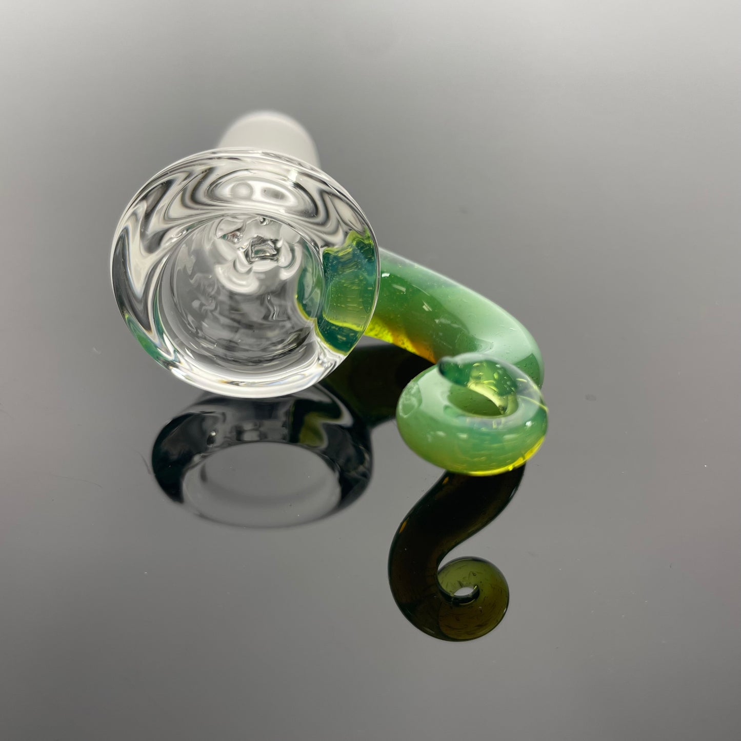 Discobox Clear Bowl w/ Horn 18mm 4 Hole