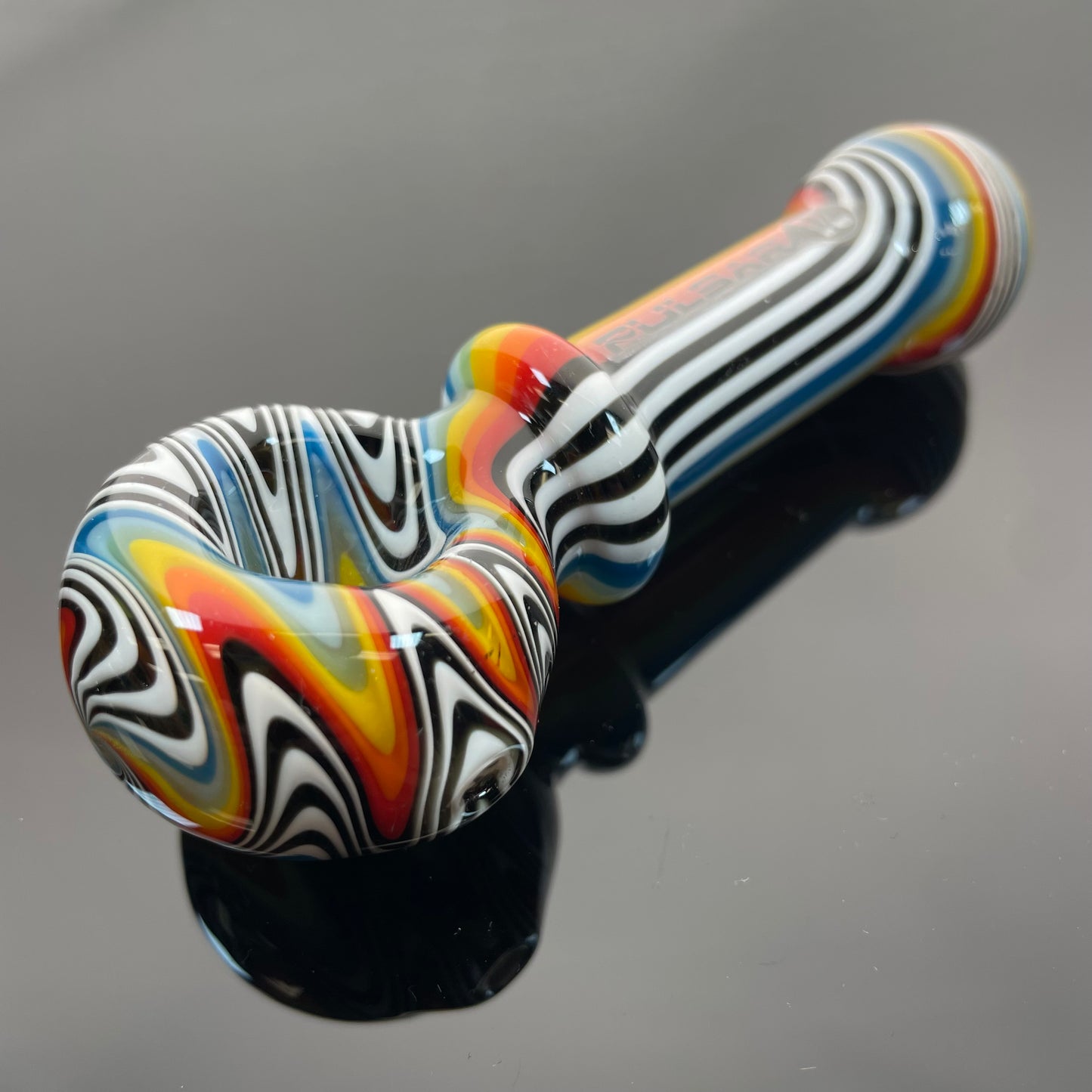 Pulsar Wig Wag Candy Spoon Pipe - 4.5"