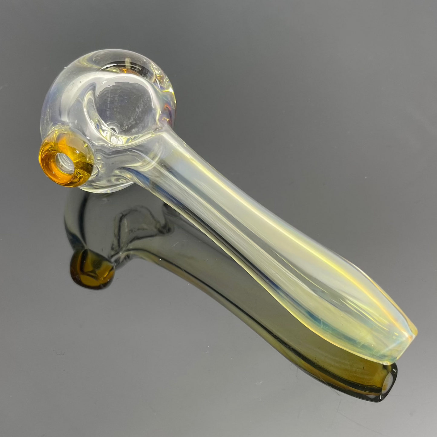 Shine 4" Fumed Glass Hand Pipe