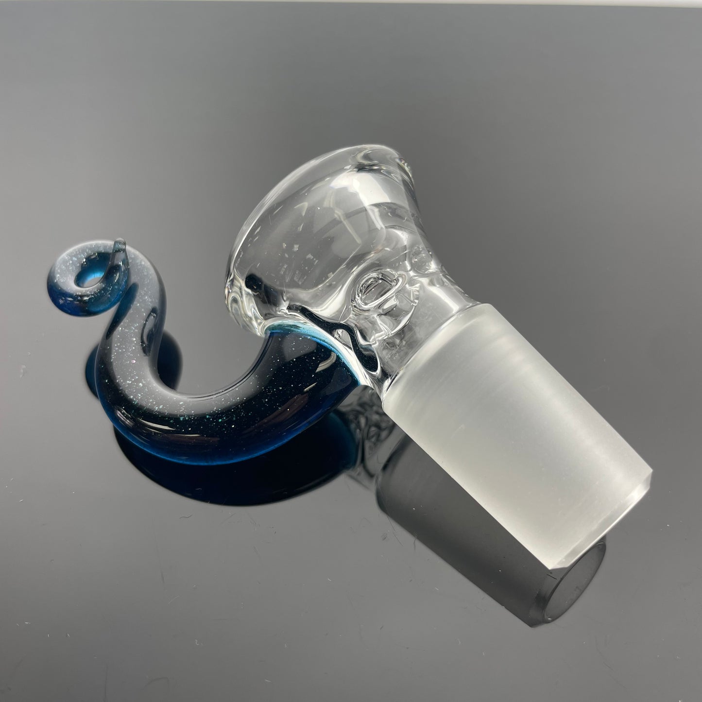 Discobox Clear Bowl w/ Horn 18mm 4 Hole