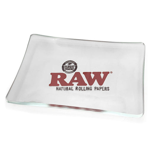 RAW Mini Glass Tray - Clear