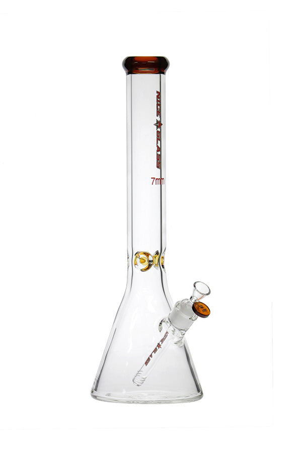 Nice Glass 18" 7mm Classic Beaker