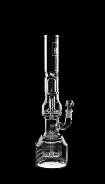 HiSi Double Geyser Perc 18” Beaker