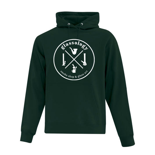 Glassology Hoodie - Dark Green