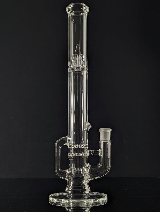Green Belt Clear Blooper Stemline Tube w/ Drain, Opal & Inverted 4