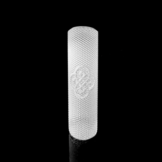 Eternal Quartz V3 Laser-Engraved Surface Enhanced Quartz Pillar