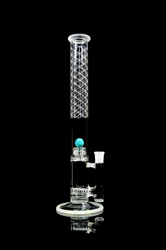 Gnob Glass 44mm Reactor Stemline w/ Sandblasting - #12 (PRE-ORDER)