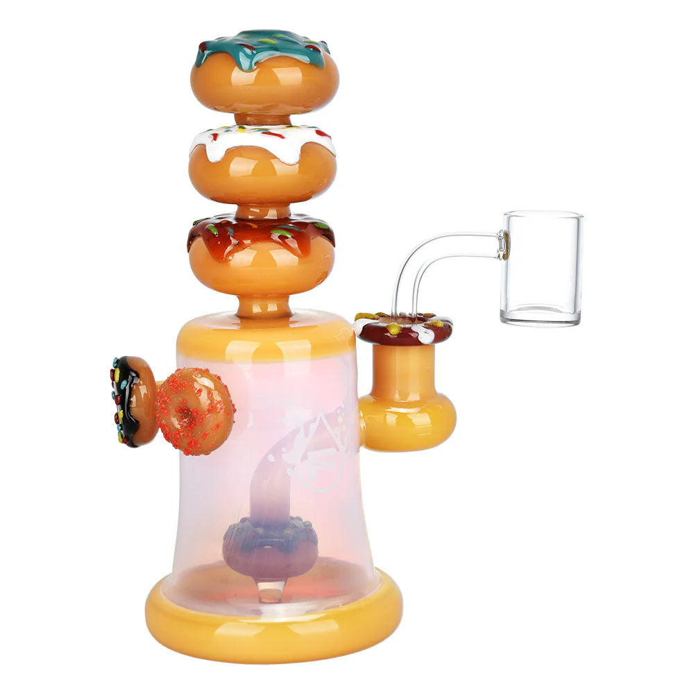 Pulsar 8" 14mm Dreamy Donuts Rig w/ Quartz Banger