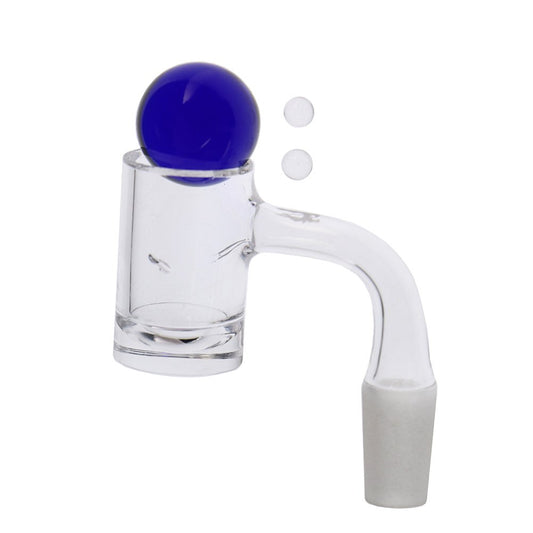 Hydros Quartz Auto Spinner With Beveled Bottom & Marbles