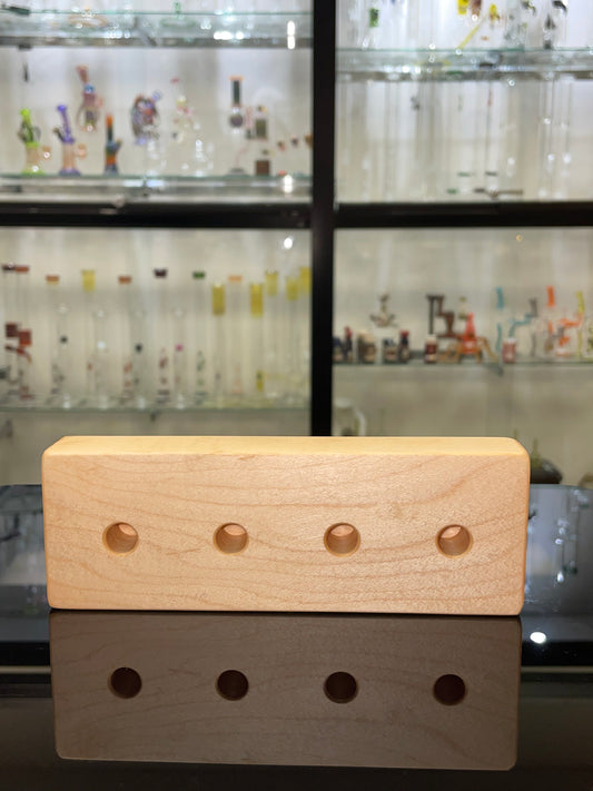 Futo 4 Hole Bowl Stand - 14mm Maple