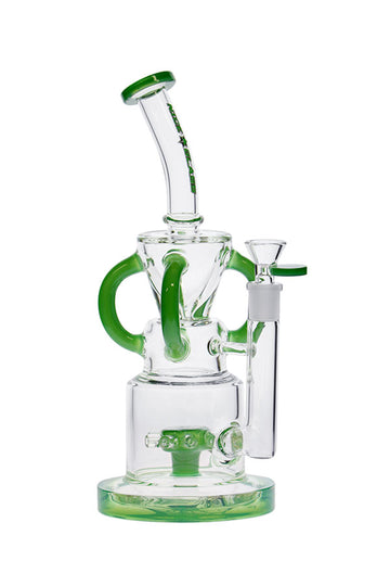 Nice Glass 11" Sprocket 4-Arm Recycler