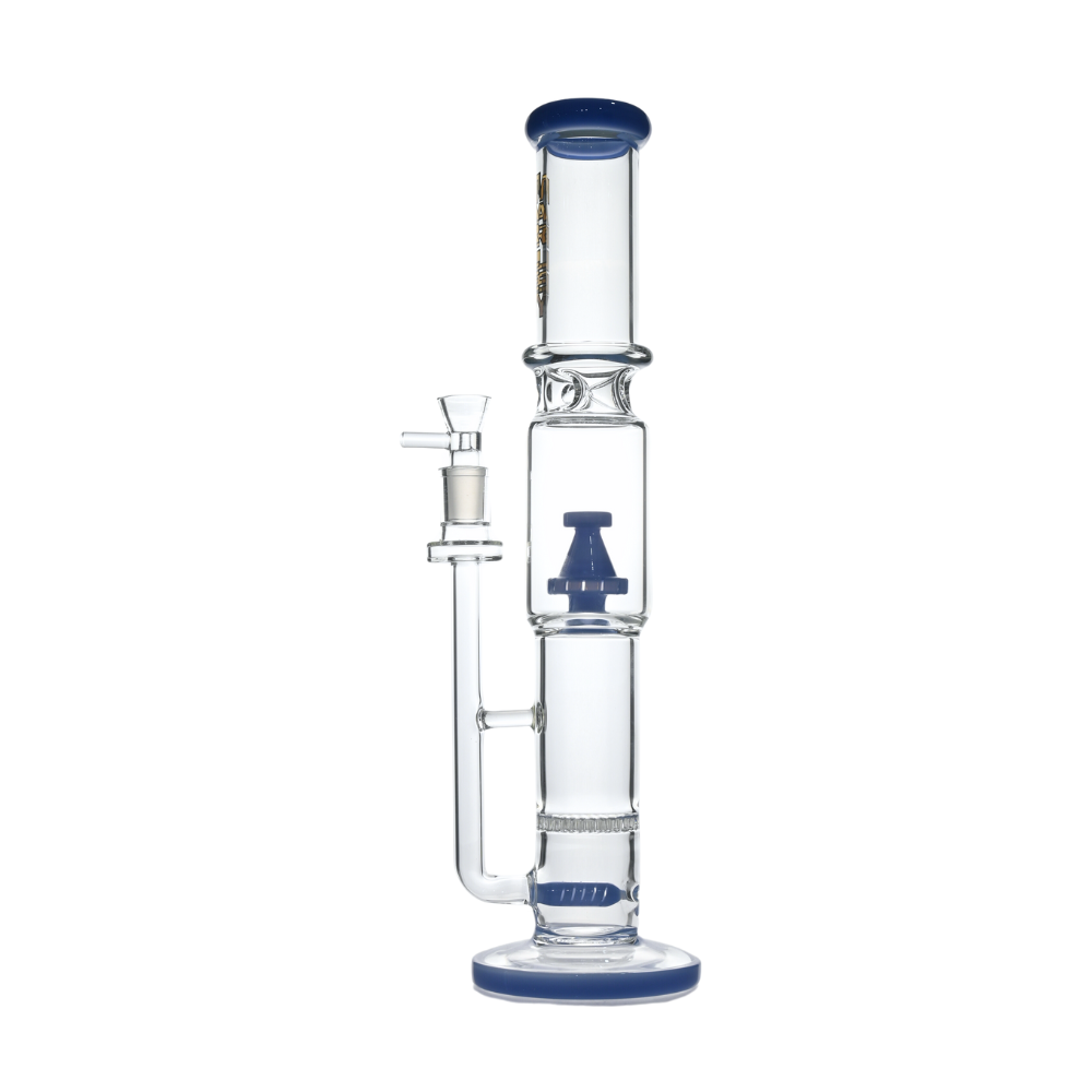 18" Marley Tailspin Stemline & Honeycomb Perc Tube - Various Colours