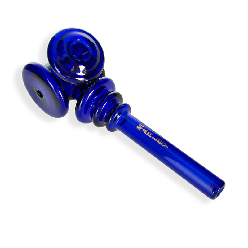 Marley 6.5" Double Disc Glass Pipe - Various Colours